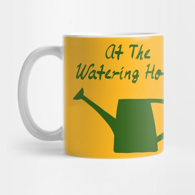 Watering Hole, Watering Can, Garden T-Shirt, Gardening Gift, Gardening Present, Allotment Gift by Style Conscious